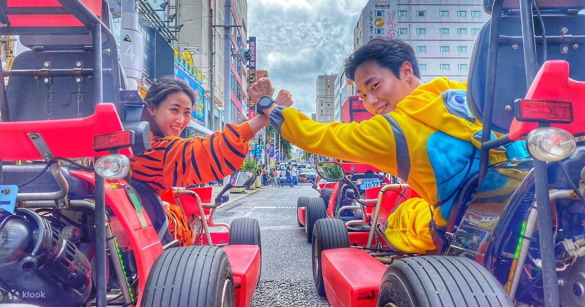 Go Kart Street di Okinawa Klook Indonesia